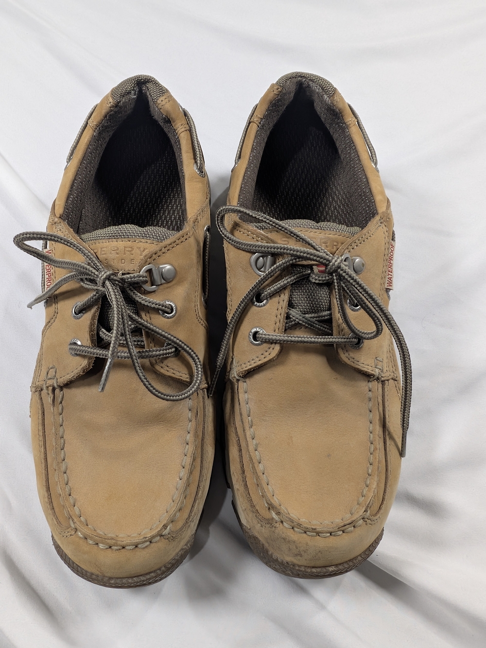 Sperry Top-Sider Men's waterproof tan nubuck Size 10
